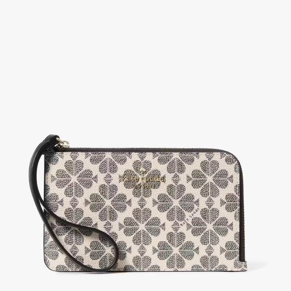 NWT ♠️Kate Spade ♠️Lucy Medium L-Zip Wristlet - Picture 1 of 3